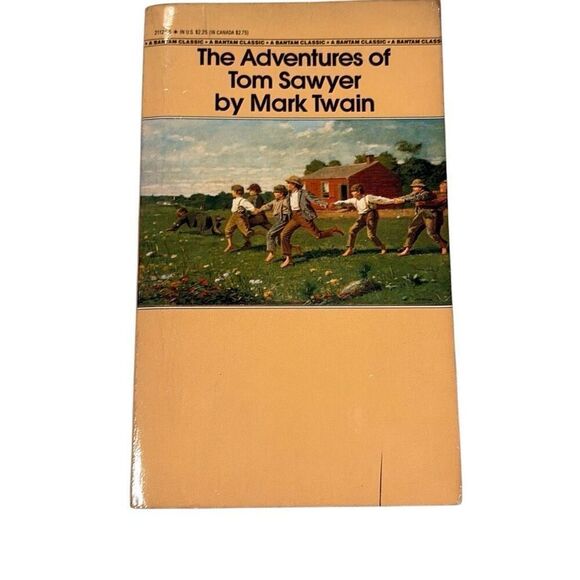 The Adventures of Tom Sawyer, A Novel by Mark Twain 1981 Paperback Book - Picture 1 of 5